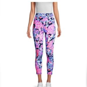 Lilly Pulitzer UPF 50+ Luxletic 24" Weekender High Rise Midi Leggings